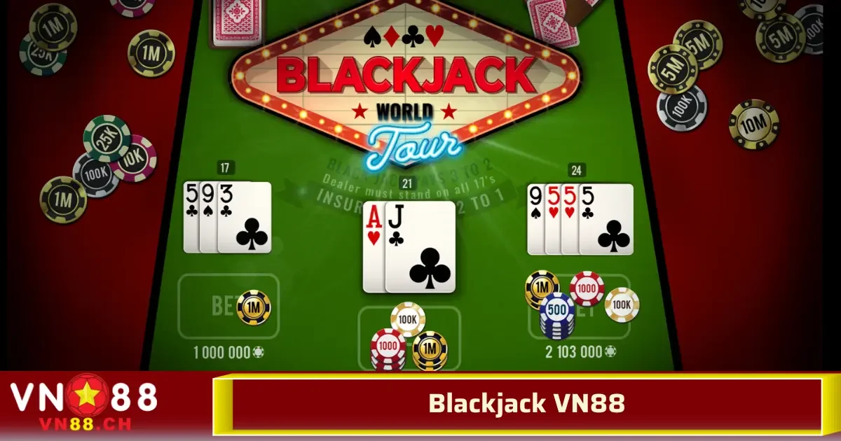 Blackjack VN88 cung cấp trải nghiệm chân thực, nhanh chóng, cùng nhiều nền tảng hỗ trợ như chơi trực tiếp, chơi tự do, và các phiên bản di động tiện lợi.
