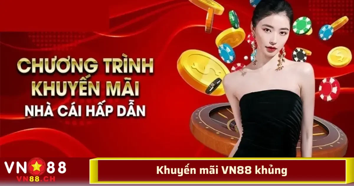Trang chủ 107 VN88 nổi tiếng với các chương trình khuyến mãi hấp dẫn và đa dạng